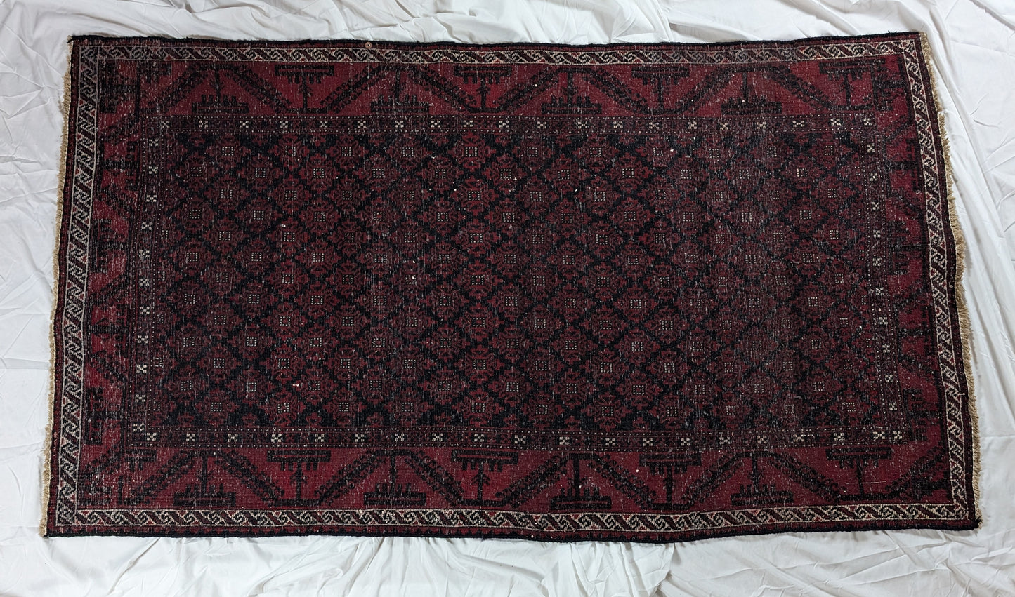 #005 3'9" x 6'7" Wool Turkish Area Rug