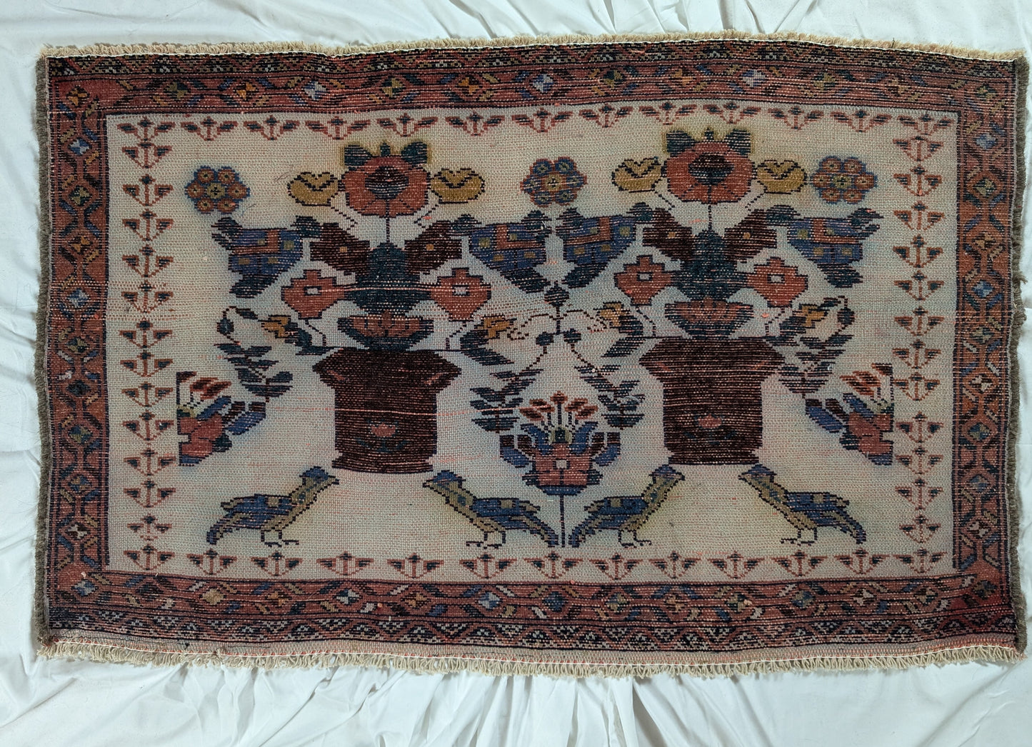 #002 3'7" x 2'3" Turkish Accent Rug