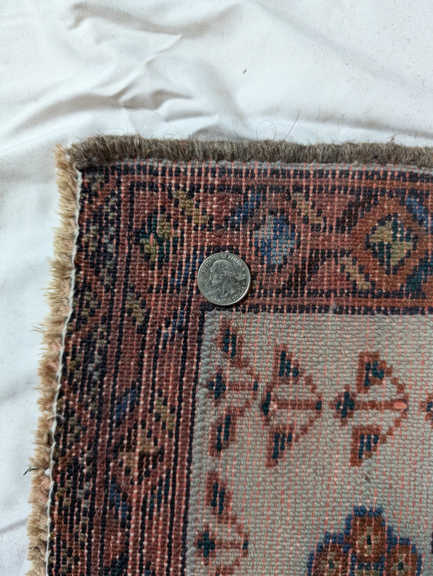 #002 3'7" x 2'3" Turkish Accent Rug