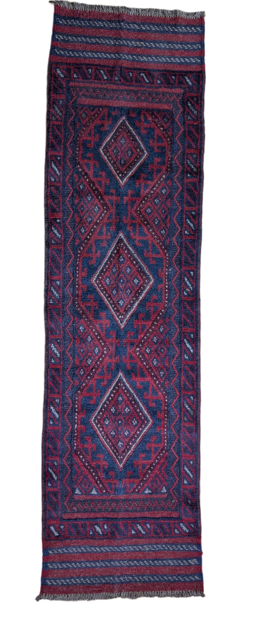 #017 2' x 7' Afghan Mashwani Runner