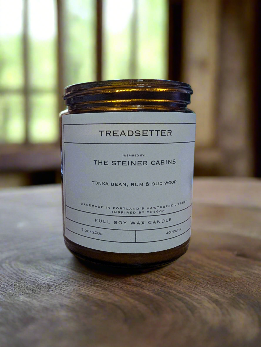 The Steiner Cabins - 100% Soy Wax Candle