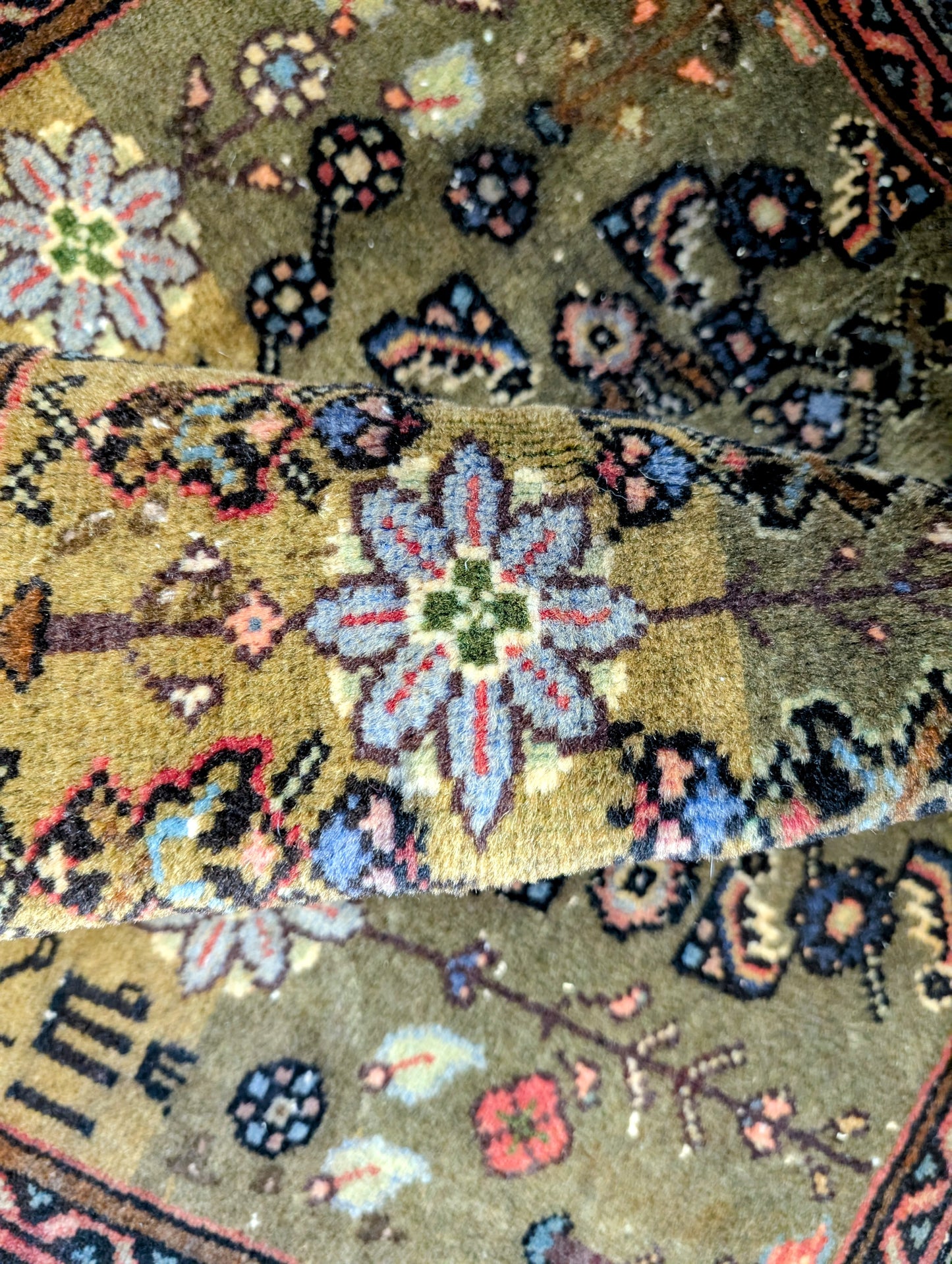 #046 40" x 22" Persian Hamedan